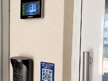 Biometria para acesso ao bloco