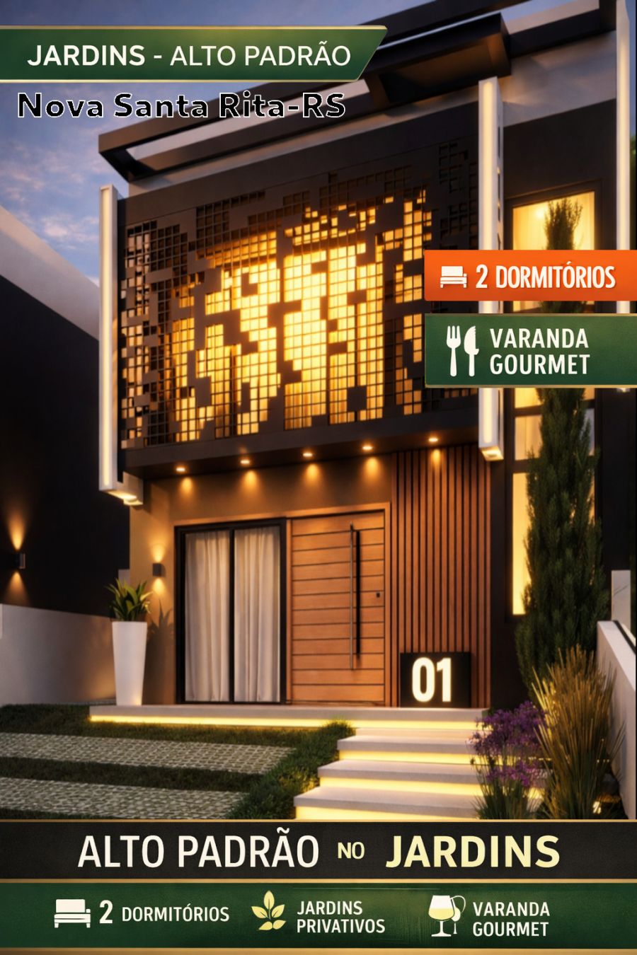 Casa Alto Padr�o - Venda - Centro - Nova Santa Rita - RS