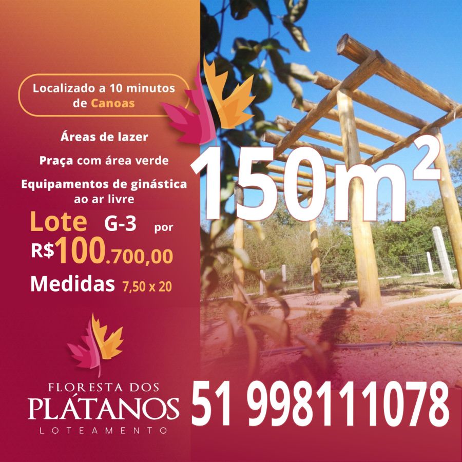 Terreno - Venda - Caju - Nova Santa Rita - RS